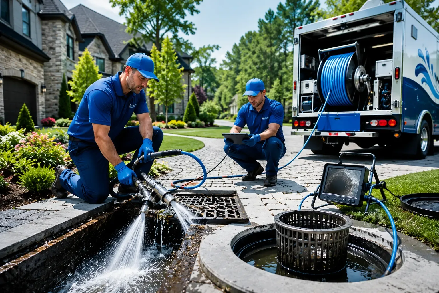 Local outdoor drain cleaning professionals in Walnut Creek, OH