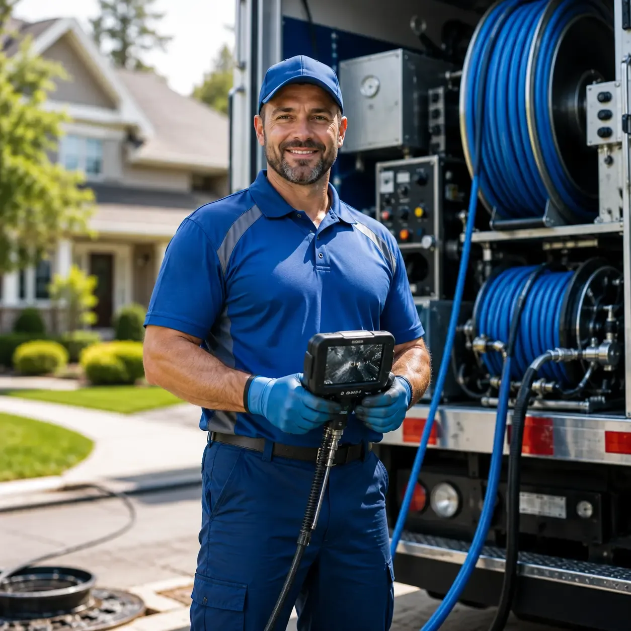 Local outdoor drain cleaning specialists in Walnut Creek, OH